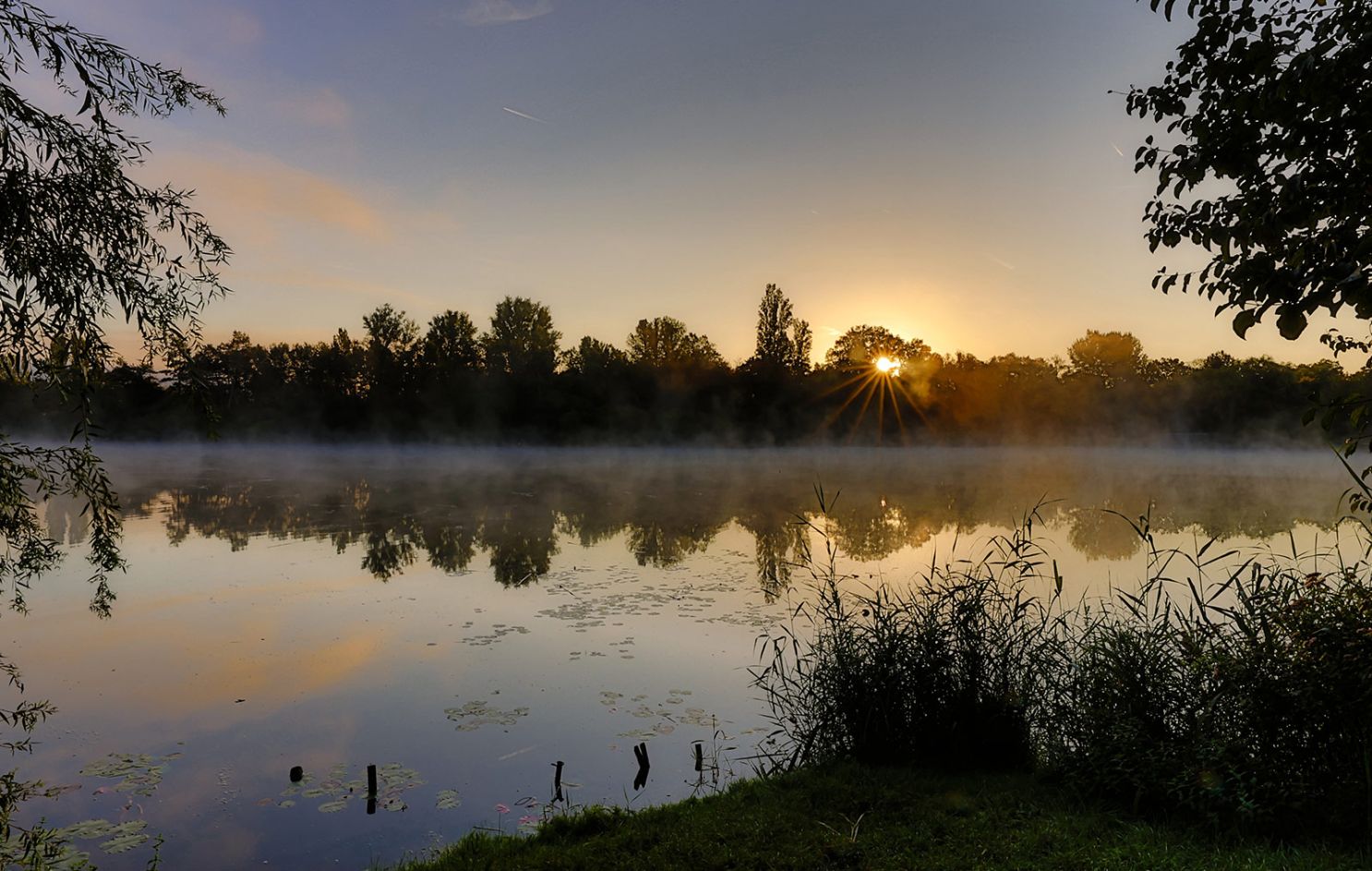 Sonnenuntergang am See