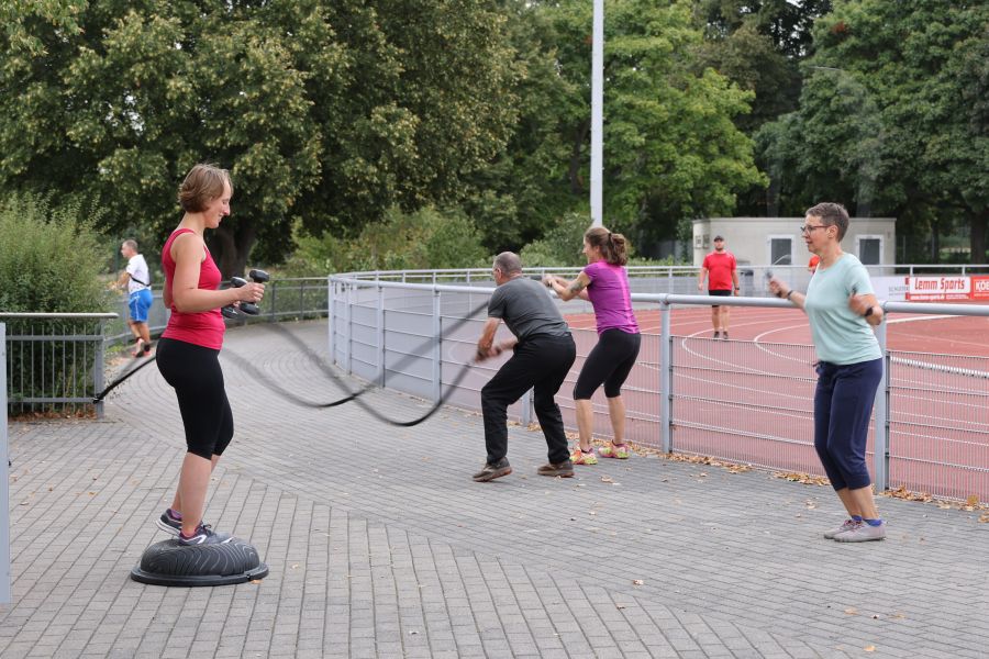 Training mit Elementen der Sportbox