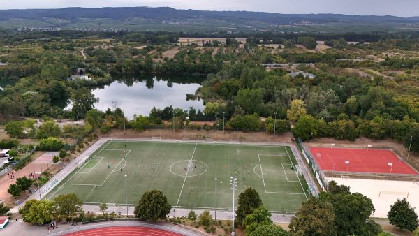 Drohnenbild vom Sport- & Freizeitpark im Blumengarten