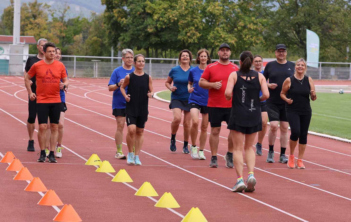 Laufen in der Gruppe